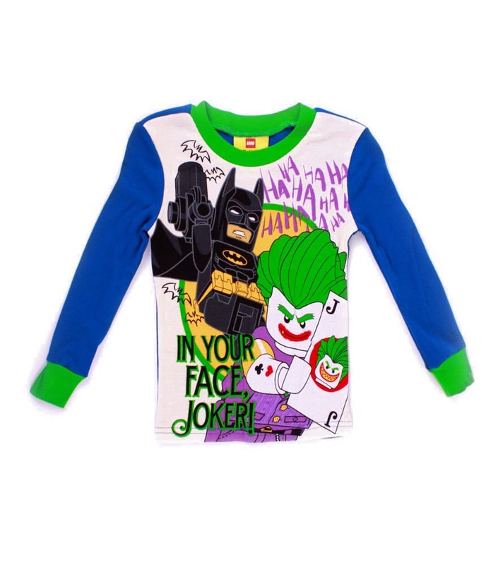 Pijama Lego Para Niño Batman In Your Face Joker