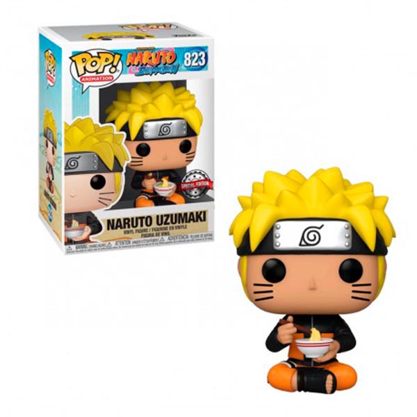 Funko Pop Naruto Uzumaki 823 comiendo ramen con SE