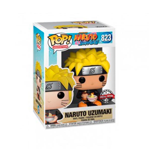 Funko Pop Naruto Uzumaki 823 comiendo ramen con SE