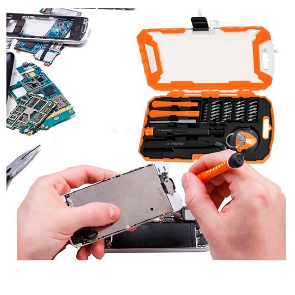 JUEGO SET DE DESARMADORES HERRAMIENTAS REPARACION DE CELULARES SMARTPHONE ELECTRONICA TRUPER