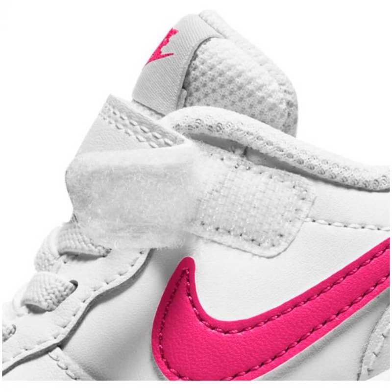 TENIS ORIGINAL NIKE COURT BOROUGH LOW 2 BLANCO ROSA NIÑAS BQ5453-111