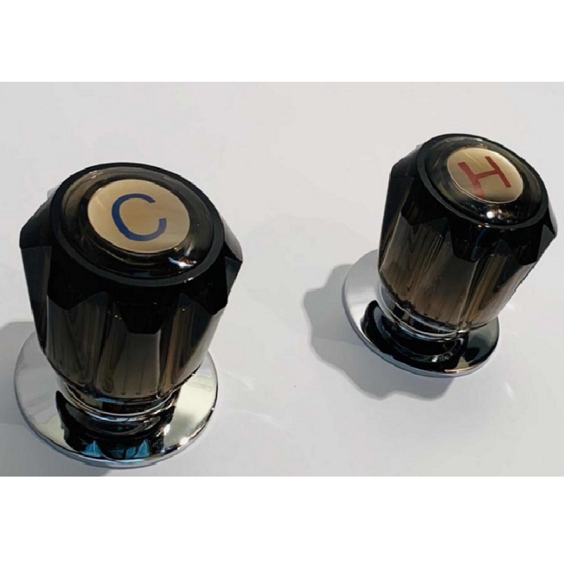 JUEGO DE 2 MANERALES HUMO PARA REGADERA NEGRO LLAVES FOSET LLAVES PARA REGADERA