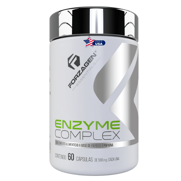 Enzimas Digestivas naturales Enzyme Complex 60 cápsulas Forzagen