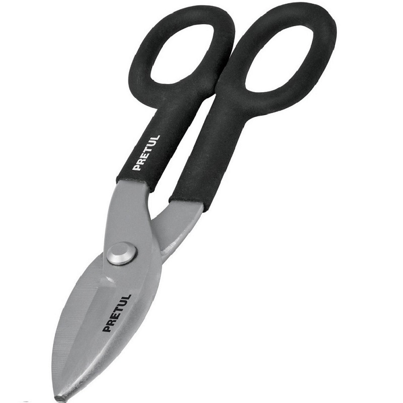 TIJERAS GRANDES PARA HOJALATERO 10 CUCHILLAS CORTAR LAMINAS MULTIUSOS PRETUL