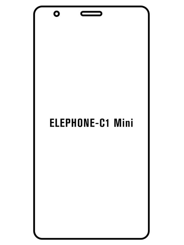 Jeco 99F Protector de Pantalla de Hidrogel Premium Para ELEPHONE C1 MINI