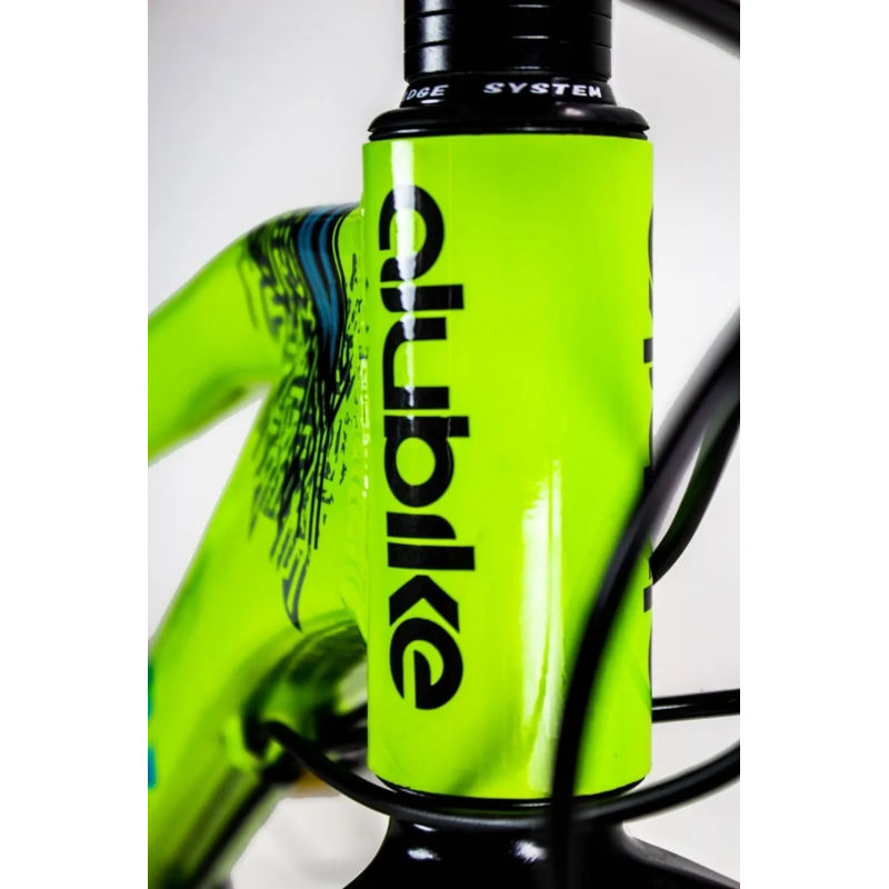 Bicicleta Alubike Mtb Dragon Fly 24´´ Verde, 24 Vel.