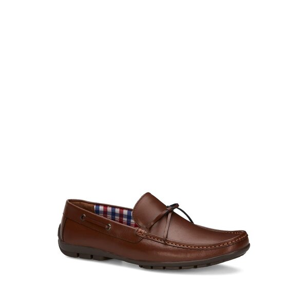 Mocasin 100% Piel Casual Confort Ferrato Zapato Hombre Oxford Flat CAFE OBSCURO