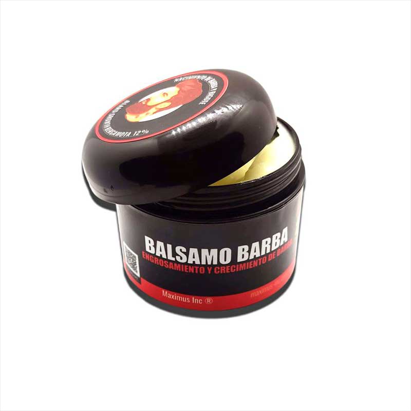 Bálsamo de minoxidil al 12% 4 oz Crecimiento de Barba y Bigote cerrar huecos | Haz crecer tu barba | Tapa huecos Sin tapar poros 