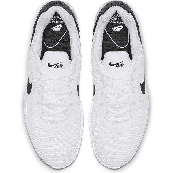 JS TENIS NIKE AIR MAX OKETO BLANCO CON NEGRO (AQ2235-100)
