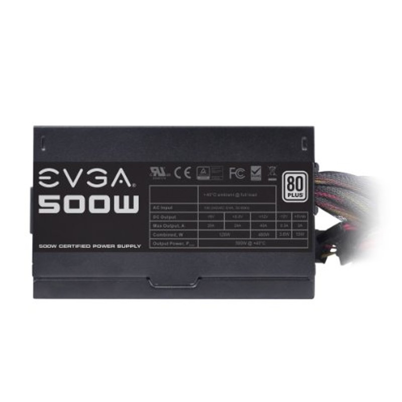 Fuente De Poder Gamer Evga 100-w1-0500 500w+80 Plus White