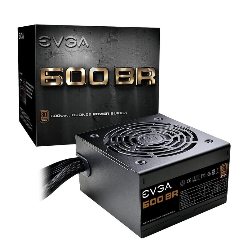 Fuente De Poder Evga 100-br-0600-k1 80 Plus Bronze 600w