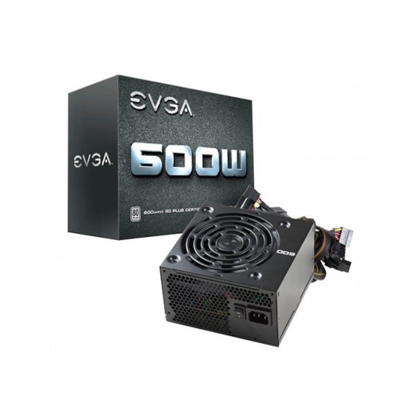 Fuente De Poder Gamer Evga 100-w1-0600-k1 80 Plus White 600w
