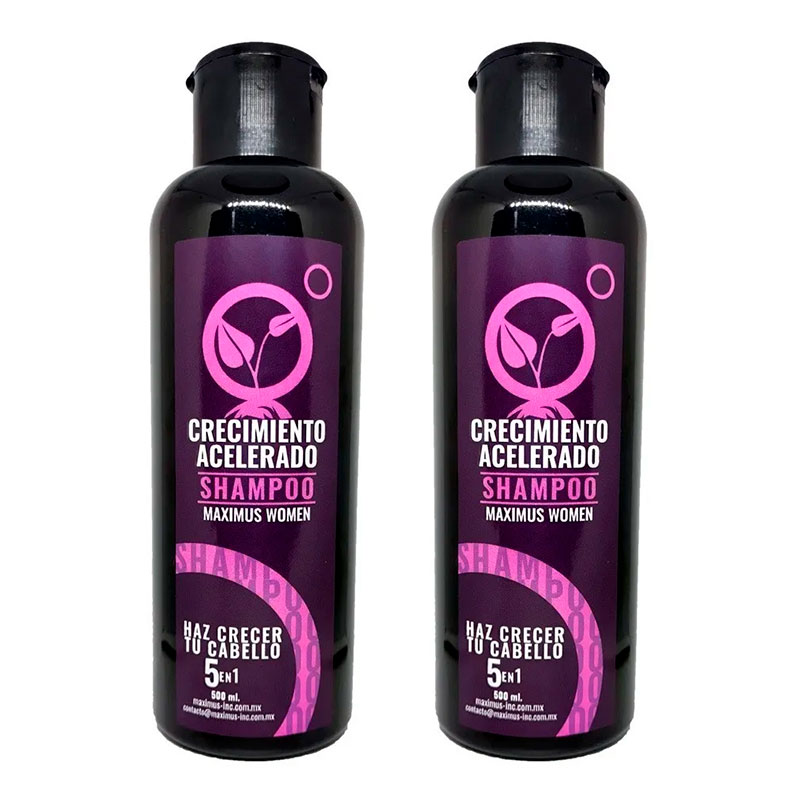 Kit 2 Shampoos Crecimiento Acelerado Dale Brillo Y Suavidad 