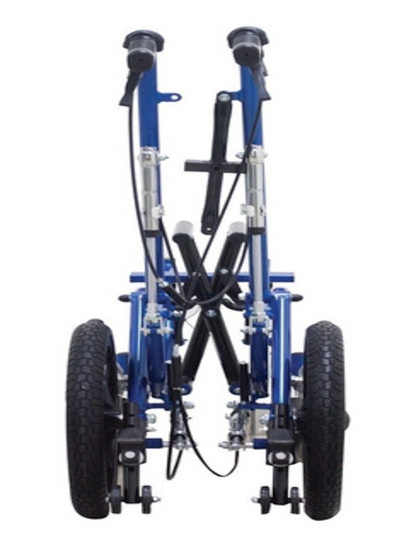 Silla De Ruedas Pci Paralisis Cerebral Infantil Color Rojo