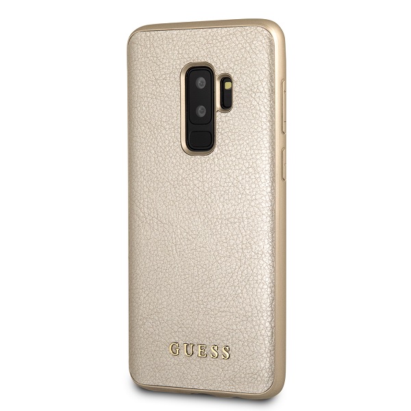 Funda Case Tipo Piel Guess Beige Samsung S9 Plus Original