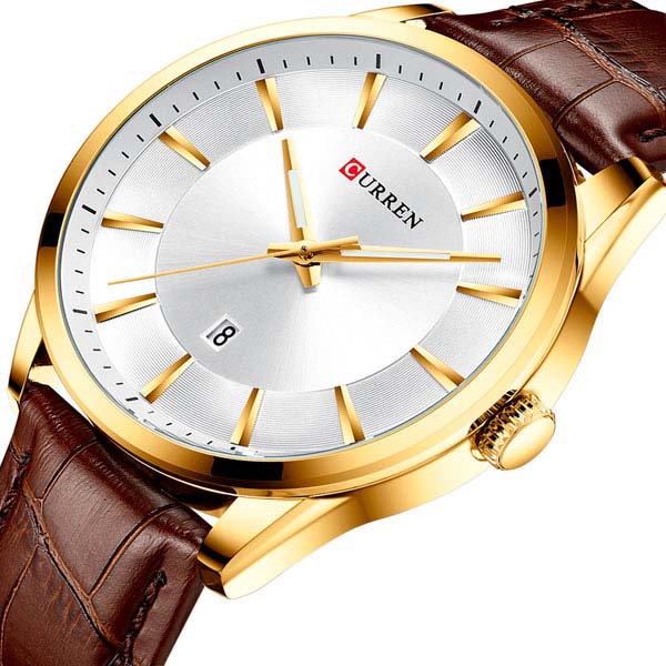 Reloj Curren Analogo Lett Café