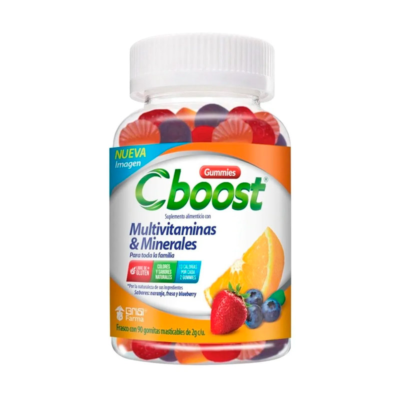 Vitamina C Gomitas Masticables Cboost Suplemento Alimenticio