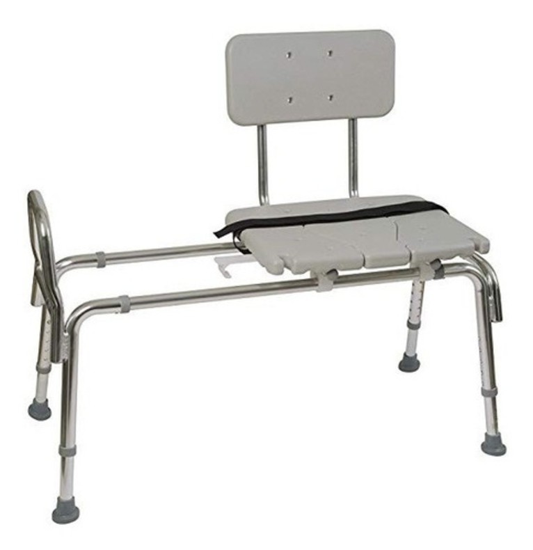 Silla Banca Ducha Baño Deslizable Aluminio