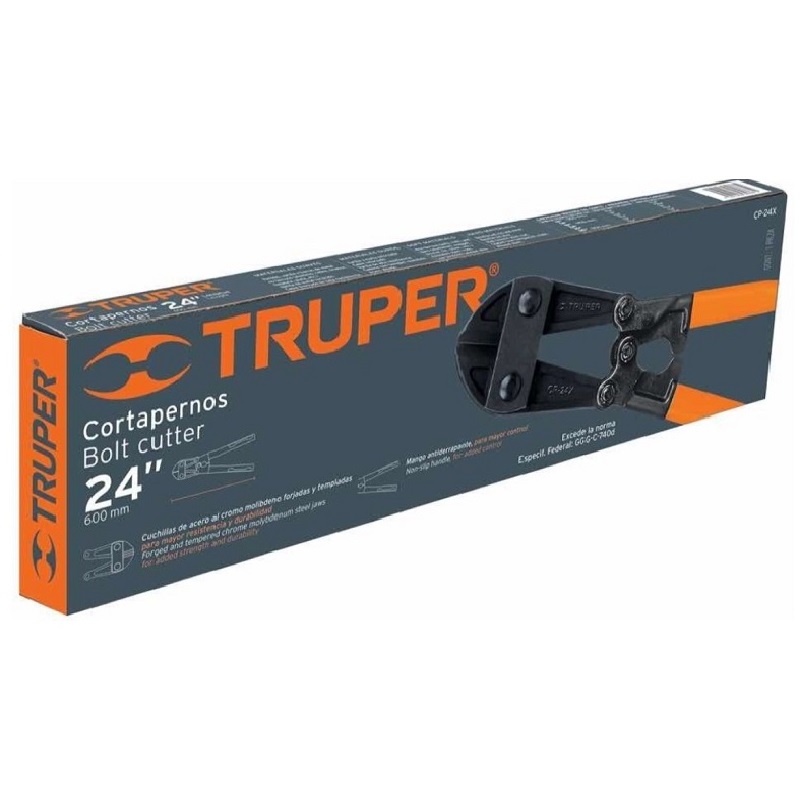 CORTADOR DE CADENAS CORTAPERNOS CIZALLAS PINZAS PARA CORTAR DE 24 TRUPER