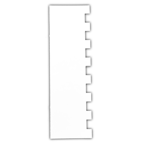 Aleissi Peine Alisador Raspa Marcador Regla Pastel Fondant (Castillo)