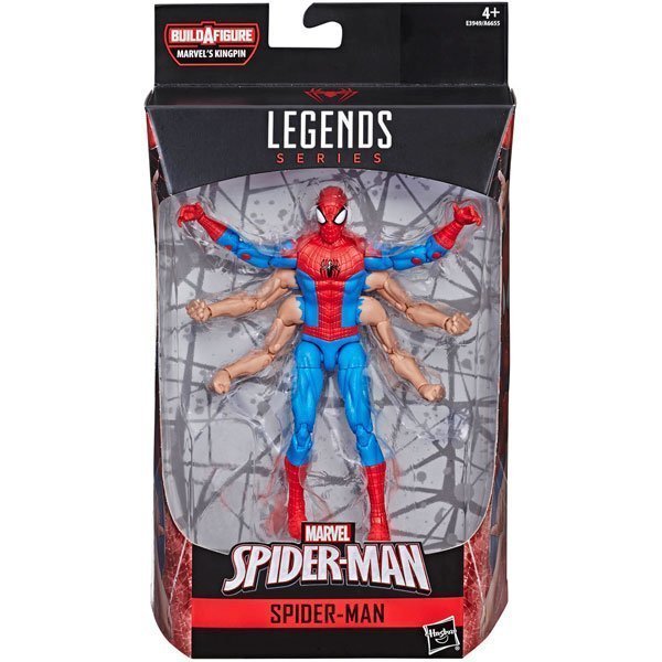 Spider-man 6 Brazos Marvel Legends Series