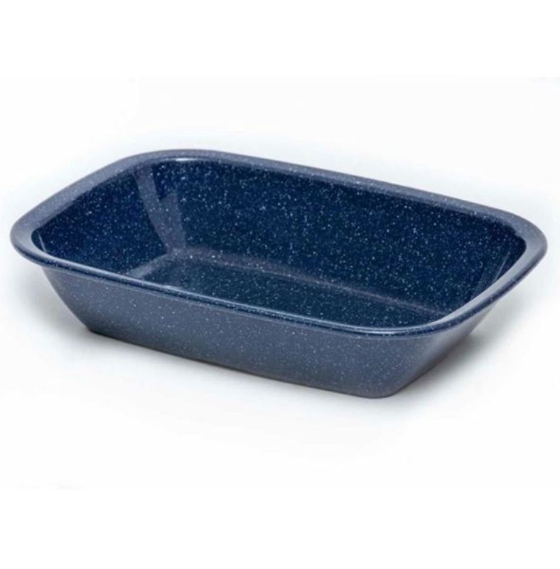 Set de 6 Platos (Bandeja Cuadrilongo) parece peltre Azul Marino de 700ml / 23.6oz TP - Plástico Polipropileno- Libres de BPA