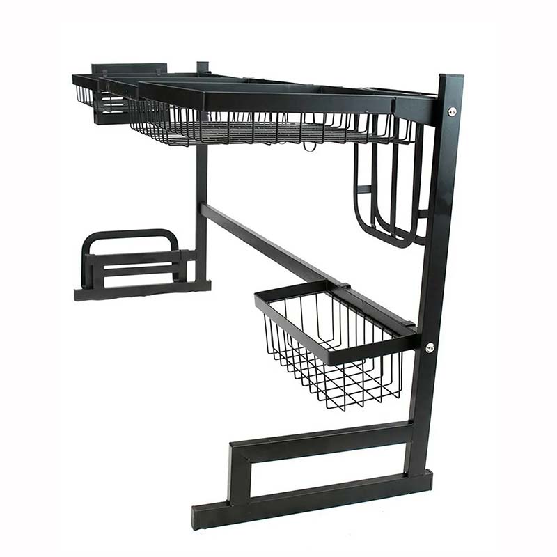 Escurridor De Trastes Ajustable Para Cocina 85cm A 100cm Acero Inoxidable