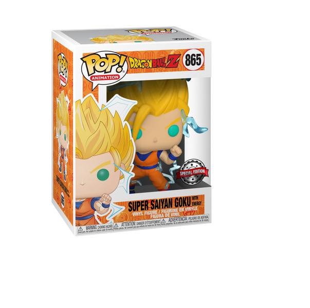 Funko Pop Super Saiyan Goku with Energy Edición Especial Dragon Ball Z