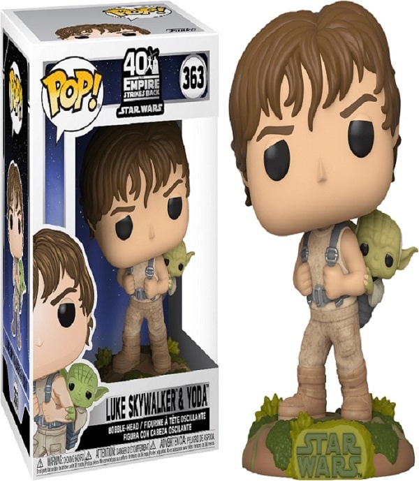 Funko Pop Luke Entrenando con Yoda Star Wars Episodio IV