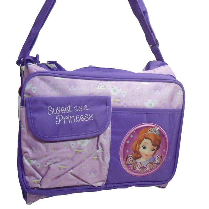 Pañalera o bolsa maternal de loneta MOD. PRINCESA SOFÍA