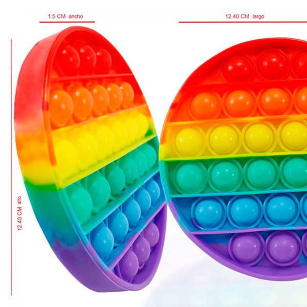 3 Pop It´s Juguete Burbujas Anti-estrés Niños Y Adultos