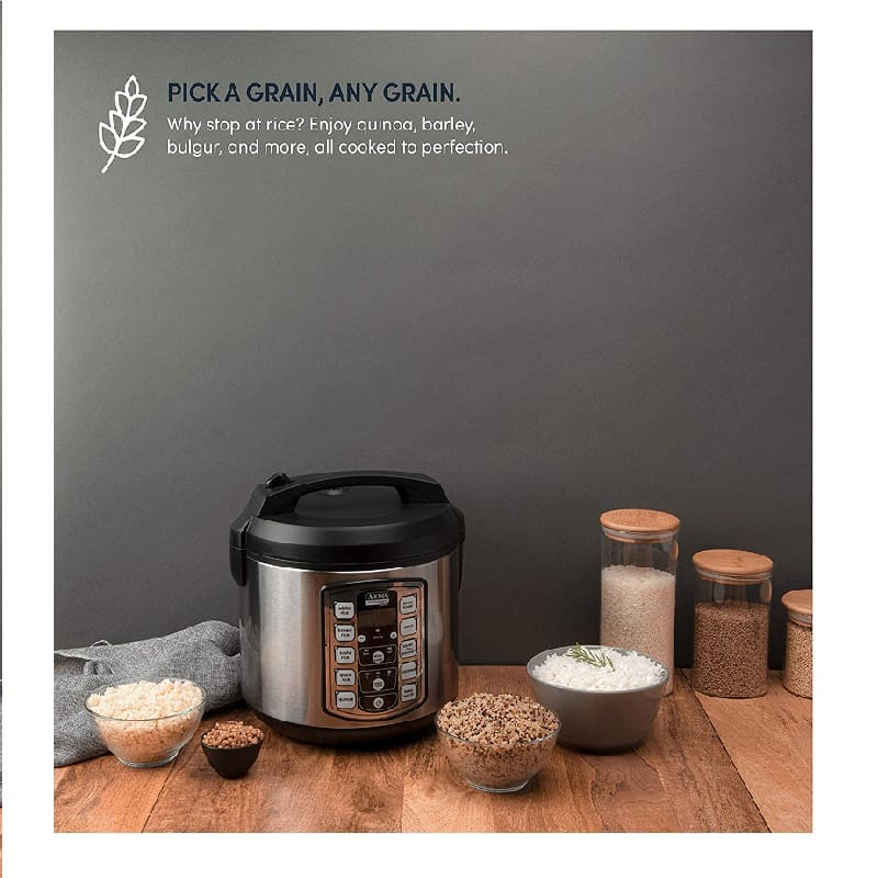 Aroma Professional Plus - Arrocera, Professional, Plateado, Negro, 1, 1