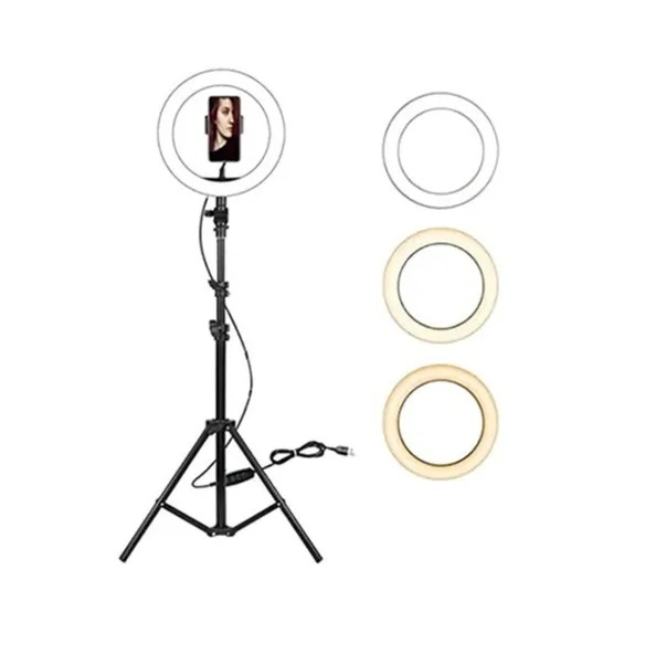 ARO DE LUZ LED 13" CON TRIPIE