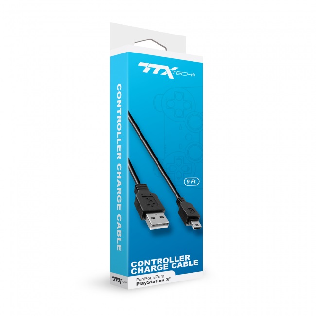 Cable de carga para control de PS3