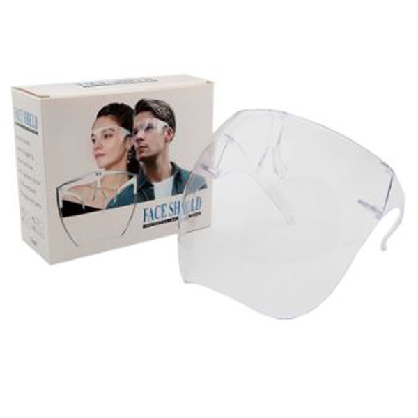 Careta de policarbonato Premium Protector facial de lente durable y reutilizable