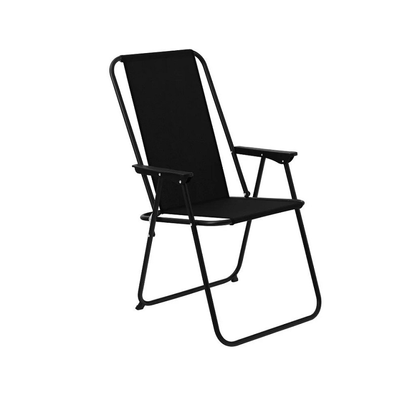 Desayunador de Exterior, Set de Mesa, Sillas y Sombrilla Negro