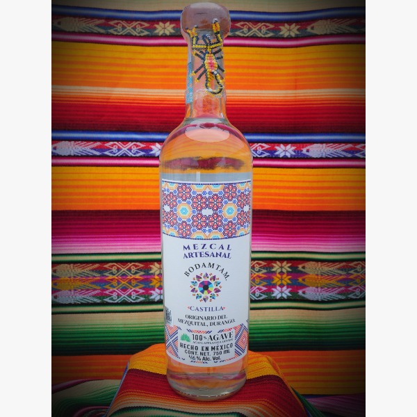 Mezcal Bodamtam Castilla Joven 750 ml 46% Alc. Vol.