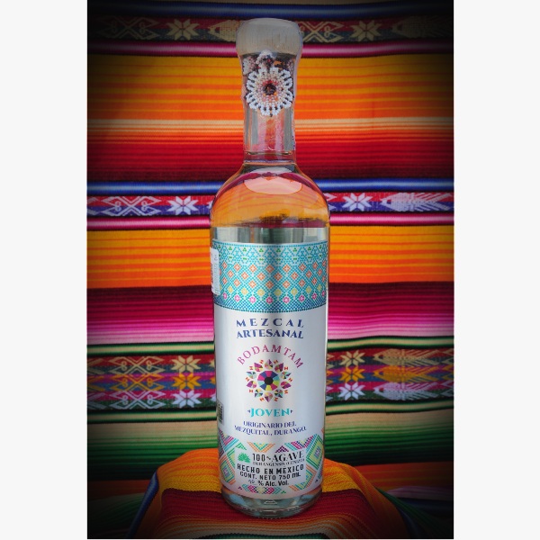 Mezcal Bodamtam Cenizo Joven 750 ml 48% Alc. Vol.