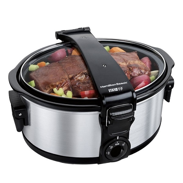 Olla De Cocción Lenta Hamilton Beach 33461 Portátil 5.68 Lt