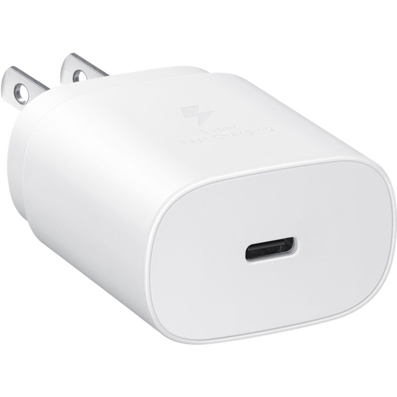 Adaptador Original Samsung 25W Super Fast Charge con Cable - Blanco