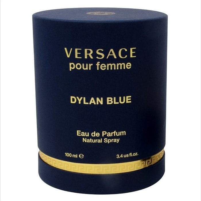 Versace Pour Femme Dylan Blue para mujer / 100 ml Eau De Parfum Spray, Versace