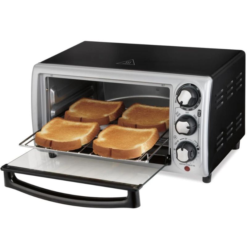 Horno Tostador de 4 Rebanadas, Hamilton Beach 31142