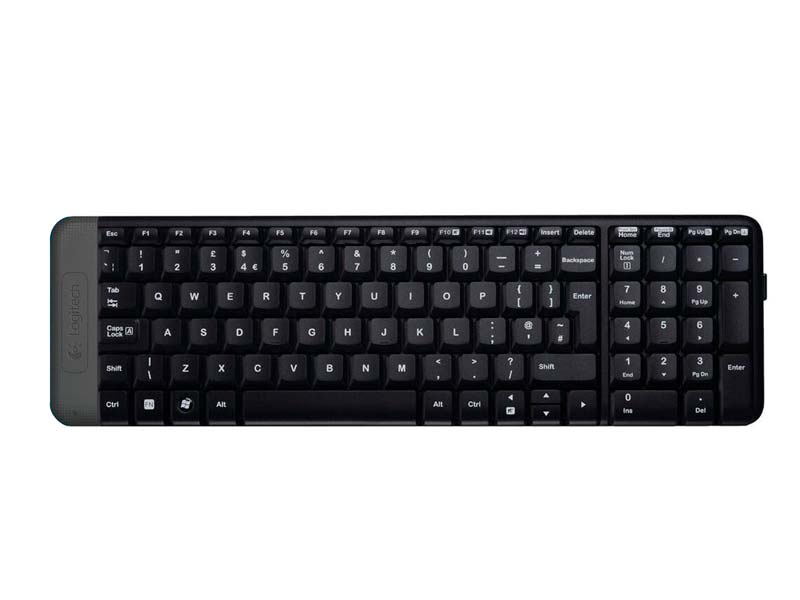 Teclado inalámbrico logitech k230 negro sale