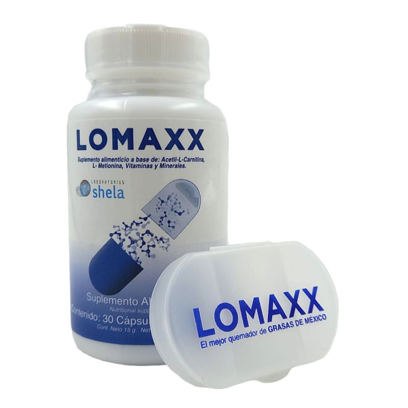 Lomaxx 30 Cap Elimina Grasas Rápidamente