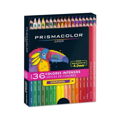 Lapices De Colores Prismacolor® Junior Caja Con 36 Colores
