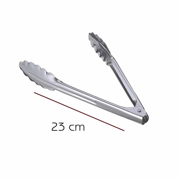Pinzas acero inoxidable para servicio Serazu 23cm/9.05in 12pzas. BH-3511