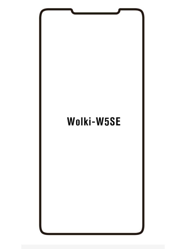 Jeco 99F Protector de Pantalla de Hidrogel Premium Para  WOLKI W5SE