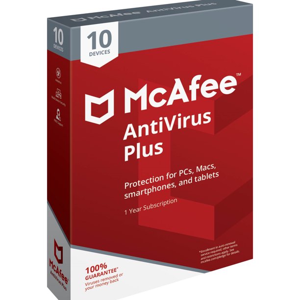 Antivirus McAfee Internet Security 10 Dispositivos 