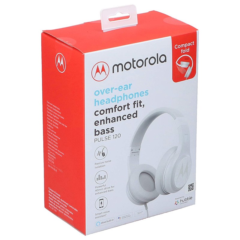 Audífonos Diadema Motorola Pulse 120 Manos Libres BLANCOS