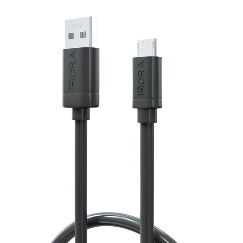 Pack 10 Piezas Cable Micro Usb V8 2.1 Amperes Datos Carga Rápida En Blister 1HORA